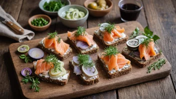 danske smørrebrød, hvordan man laver smørrebrød, dansk mad, madlavningsguide, madpræsentation