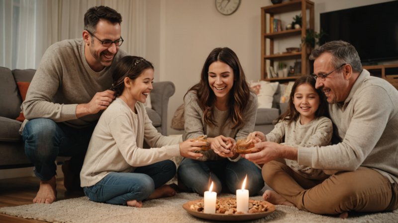 familieritualer, båndtraditioner, daglige rutiner, familietraditioner, trivsel, kvalitetstid, familieaktiviteter