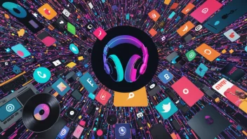 teknologi, musikindustri, streamingtjenester, sociale medier, musikproduktion, distribution