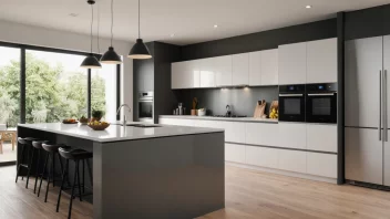 funktionelle køkkener, køkken design tips, maksimere plads, køkken belysning, bæredygtigt køkken, familievenligt køkken
