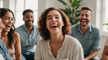 humor, mental sundhed, latter terapi, stress reduktion, psykologiske fordele ved humor, sociale forbindelser, kognitiv adfærdsterapi, velvære