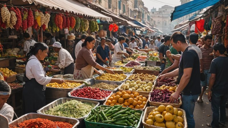 gastronomisk turisme, lokal mad, rejseoplevelser, kulinariske eventyr, madkultur, madlavningskurser, madfestivaler, sund spisning